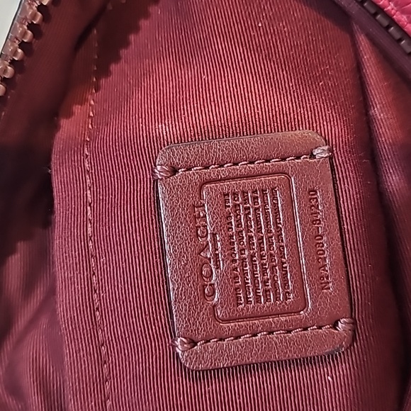 Coach Belt Bag, Solid Dusty Pink Leather - Picture 5 of 5